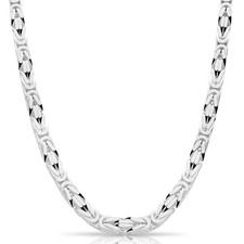 Königskette 7,5mm Vierkant