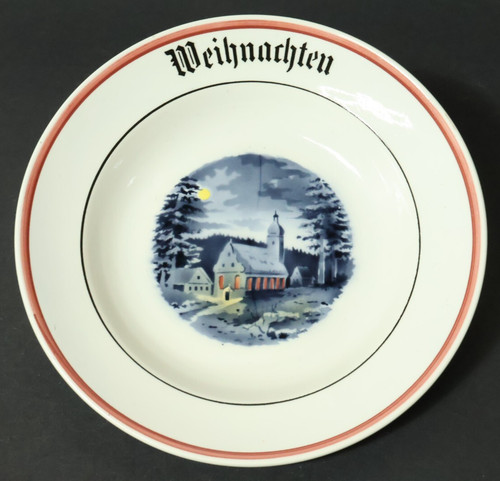 Alter weihnachtsteller - alter,