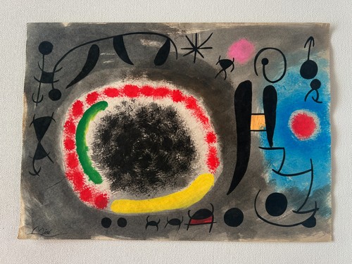 Joan miro zeichnung - joan, (handmade)