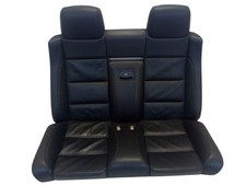 Rücksitzbank Leder Schwarz