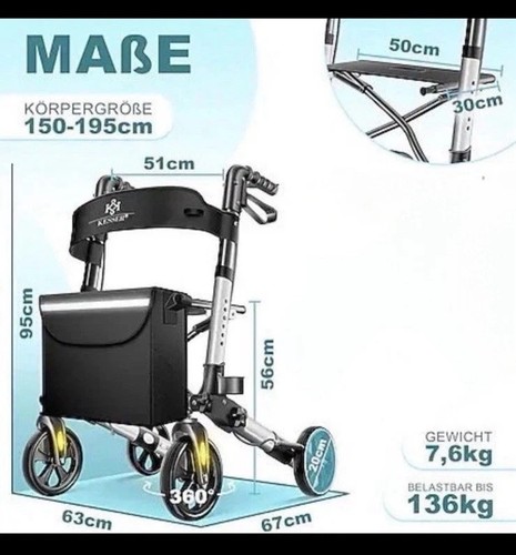 Kesser rollator faltbar - rollator,