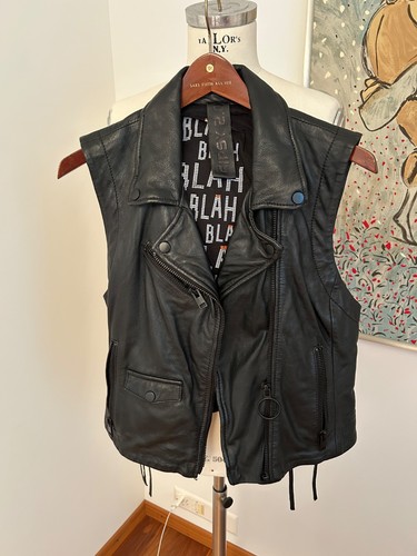 Gipsy weste leder - leder, l