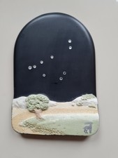 Heine Studio - Keramik Bild 14×9.5mm - Sternzeichen Steinbock - (0152)