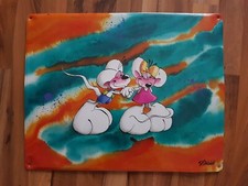 Diddl Pinnwand Magnettafel Memoryboard Diddlina verliebt Blechschild magnetisch