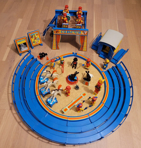 Zirkus blau playmobil - zirkus,