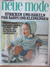 Neue Mode Sonderheft Stricken und Häkeln für Babys und Kleinkinder
