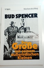 Bud Spencer DER GROSSE MIT SEINEM AUSSERIRDISCHEN KLEINEN Werberatschlag WR EA
