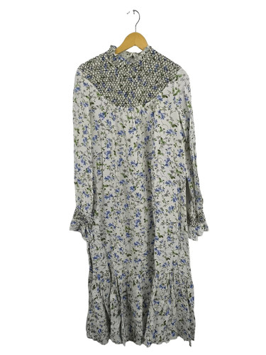 Zara volantkleider blau - zara,