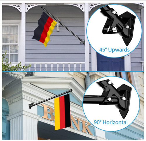 Fahnenstange 8m - fahnenstange, 1,8m(6ft)