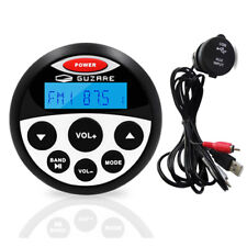 Marine-Stereoeinheit, wasserdichte Bootsradio, Bluetooth-Radio mit USB-Kabel