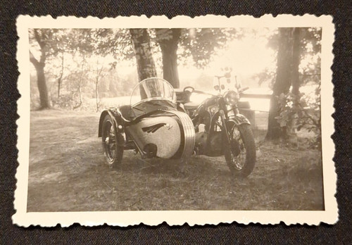 Altes foto motorrad emw - motorrad,