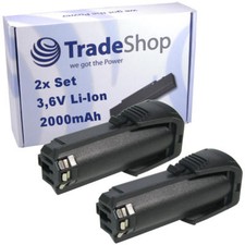 2x Premium AKKU 3,6V 2000mAh