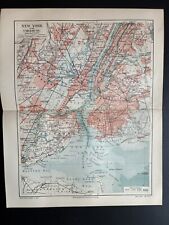 antike Landkarte USA Stadtplan