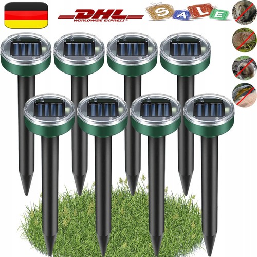 Solar maulwurfabwehr 8er set - solar,