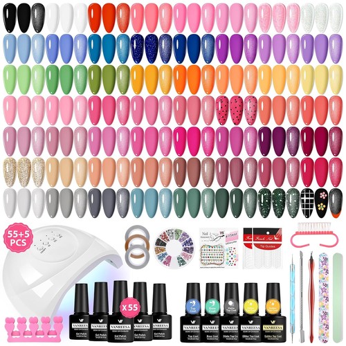 Gel nägel set nagellack - gel,