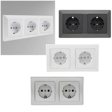 Doppel-Steckdose od Dreifach