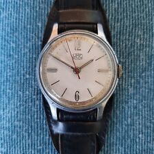 MECHANISCHE DEUTSCHE UHR SAMMLERSTÜCK RETRO VINTAGE UMF RUHLA ANTIMAGNETIC GDR