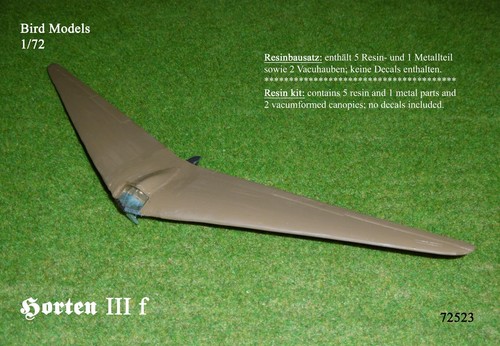 Horten iii gleiter - f,