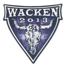 Wacken 2013  -  Aufkleber - unbenutzt - Schönes Sammlerstück