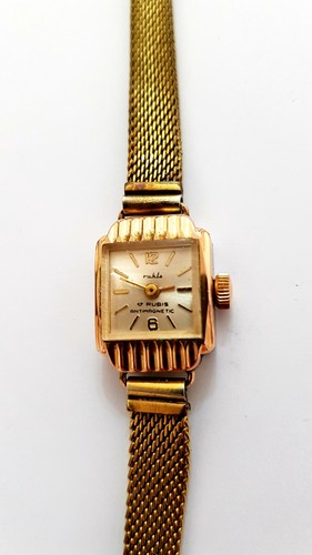 Ruhla damen vintage uhr 17 - ruhla,