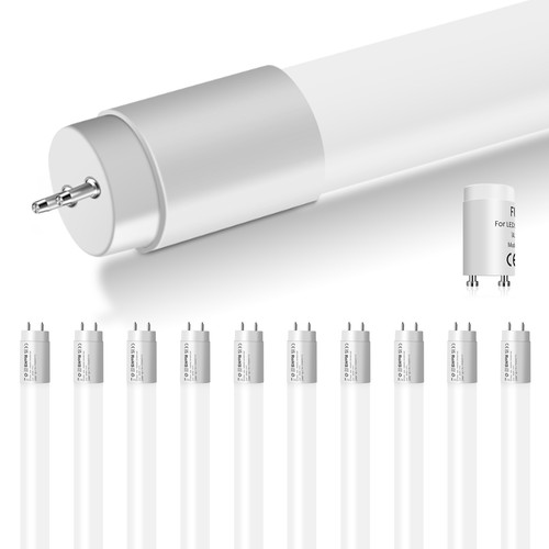 10x led röhre - 10x,