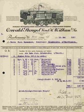 Oswald Stengel Kakao Schokoladen Lebkuchen 1927 Wilkau Sachsen HARIBO Bären DEKO