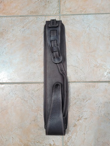 Richter bass gurt - braun, leder