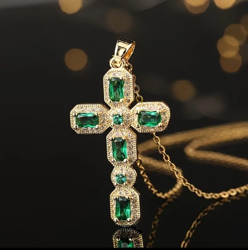 Halskette mit kruzifix 18kt - mit,
