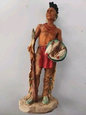 Indianer Figur - Castagna - Black Hawk - Vitrinenstück - Western - 17 cm