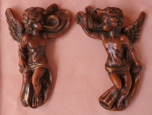 Wachsfigur zwei engel 13 - wachsfigur,