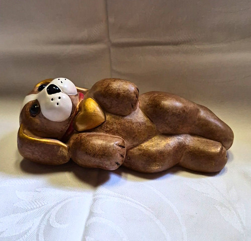 Thun keramikfigur hund - thun,