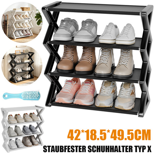 Schuhregal ebenen design - schuhregal, x-design