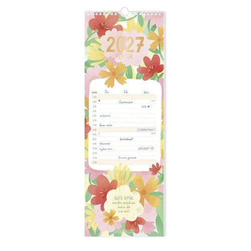 Paarplaner 2027 floral - paarplaner, |