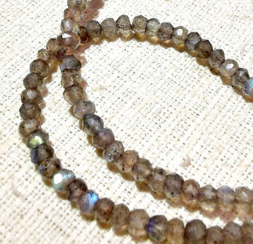 Labradorit kette 925er silber - kette,,