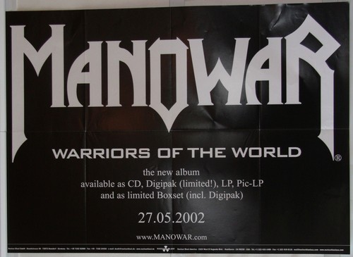 Manowar warriors the world - warriors, of