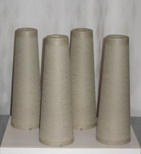 4x 23cm leere Pappe Wolle