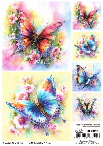 Reispapier din decoupage - reispapier, a4