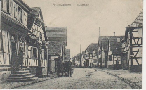 Rheinzabern partie außerdorf - rheinzabern,