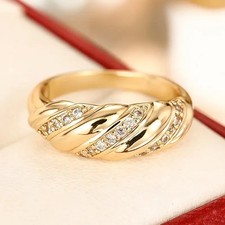 Ring gold geflochtenes - gold,