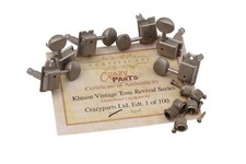 Kluson VTR -Vintage Tone Revival Ltd. Edt. Single Line Tuner ST/TE Nickel aged