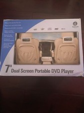 7” Dual Screen Portable DVD