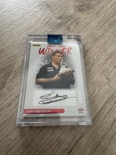 Panini PDC Premier League 2025 WINNER Gary Anderson /25 Autograph