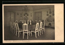 Ansichtskarte Dornburg, Rokokoschloss, Speisesaal 