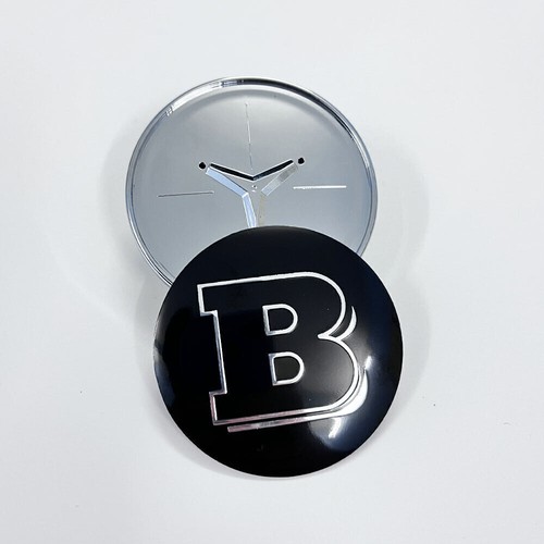57mm schwarz brabus logo - 57mm,