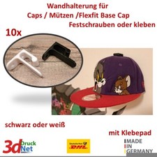 10x wandhalterung basecap - wandhalterung,
