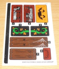 Lego City Aufkleber aus Set 40423, komplett