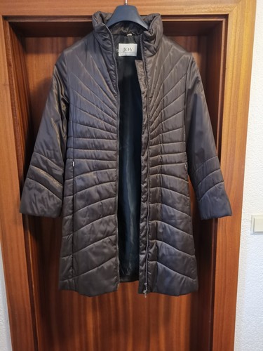 Steppmantel dunkelbraun damen - steppmantel,