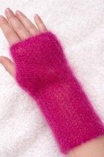 Handmade Mohair Armstulpen