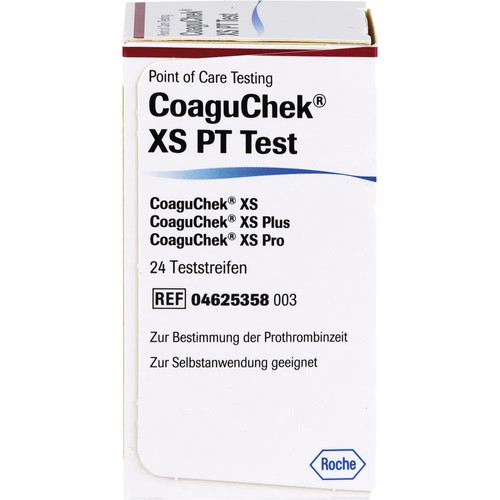 Coaguchek test 24st - coaguchek, pt