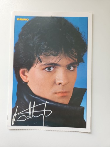 Nino angelo autogrammkarte - nino,